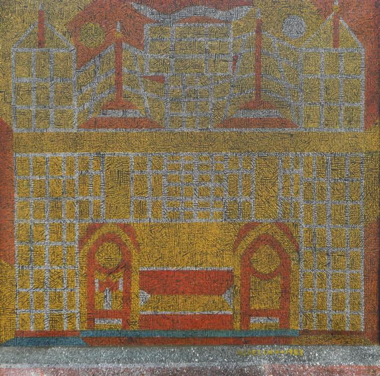 Sem título, 1983 - Óleo sobre tela - 40 × 40 cm