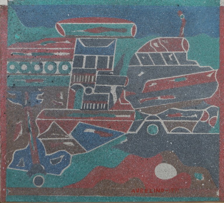 Sem título, 1991 - Óleo sobre tela - 45 × 50 cm